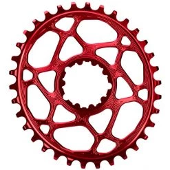 Absoluteblack Plateaux Plateau Ovale Pour SRAM XX1 Spiderless, Rouge