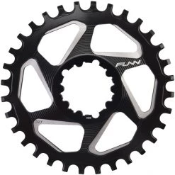 Funn Plateaux Solo DX Narrow Wide Plateau 32 Dents 10/11 Vitesses 6mm Offset DM Pour SRAM, Noir