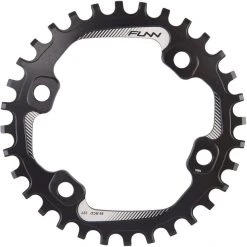 Funn Plateaux Solo Narrow Wide Plateau 32 Dents 11 Vitesses 4 Branches 96BCD Pour XTR M9000/M9020/XT M8000, Noir