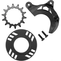 Miranda Pare-chaînes Bosch Gen2 Pignon Pour Vélo électrique 14 Dents Avec Garde-chaîne Et Guide-chaîne, Noir