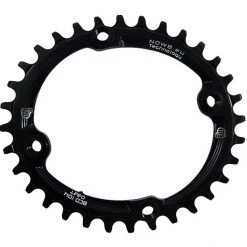 Now8 Plateaux NWO Plateau Ovale 32 Dents 11 Vitesses 104BCD Narrow-Wide, Noir