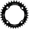 Now8 Plateaux NWR Plateau 34 Dents 11-vitesse 104BCD étroit-large, Noir