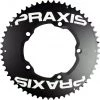 Praxis-works Time Trial Aero Kit De Plateaux 10/11 Vitesses Ø130 Mm BCD, Noir