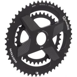 Rotor Plateaux Aldhu Direct-Mount Plateau Double Ovale, Noir