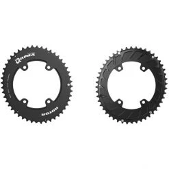 Rotor Plateaux Q-Ring Plateau Pour Shimano GRX 4-Arm 110mm 46 Dents Extérieur