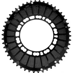 Rotor Plateaux Q-Ring Road Aero Plateau 110 Mm 5 Vis Extérieur, Noir