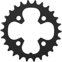 Shimano Plateaux Alivio FC-M431 Plateau 9 Vitesses, Noir