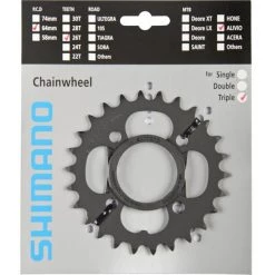 Shimano Plateaux Alivio FC-M431 Plateau 9 Vitesses, Noir -Plateaux Soldes 2022 shimano alivio fc m431 kettenblatt 9 fach schwarz 5