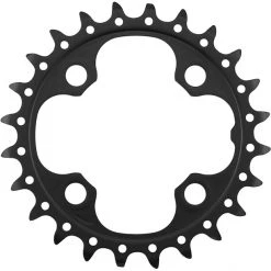 Shimano Plateaux Deore FC-M522 Plateau 10 Vitesses AE, Noir