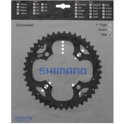 Shimano Plateaux Deore FC-M530 Plateau Pour Plateau Pare-chaîne 9 Vitesses, Noir