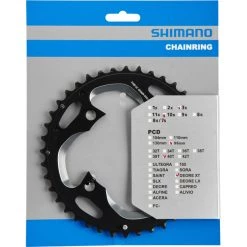 Shimano Plateaux Deore XT FC-M782 Plateau 96 BCD, Noir -Plateaux Soldes 2022 shimano deore xt fc m782 kettenblatt 96 bcd silber 4