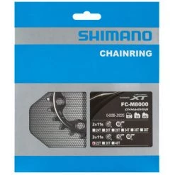 Shimano Plateaux Deore XT FC-M8000 Plateau Für 40-32-22 Dents 11 Vitesses BB, Noir