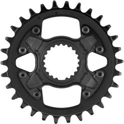 Shimano Plateaux Deore XT SM-CRM85 Plateau DM 1x12 Vitesses Pour FC-M8100 | FC-M8120 | FC-M8130, Noir