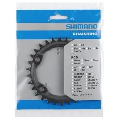 Shimano Plateaux FC-MT610 Plateau 12 Vitesses, Noir