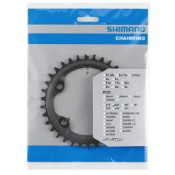 Shimano Plateaux FC-MT610 Plateau 12 Vitesses, Noir -Plateaux Soldes 2022 shimano fc mt610 chainring 12 speed black 4
