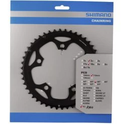 Shimano Plateaux FC-R460 Plateau 10 Vitesses F, Noir