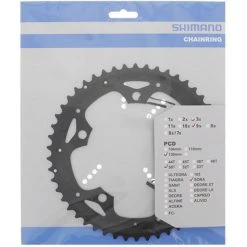 Shimano Plateaux Sora FC-3503 Plateau Plateau Pare-chaîne 9 Vitesses, Noir