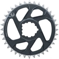 Sram Plateaux X-Sync 2 Eagle Plateau Direct Mount 12 Vitesses, Gris -Plateaux Soldes 2022 sram x sync 2 eagle chainring 12 speed 6mm offset dm lunar polar grey 4