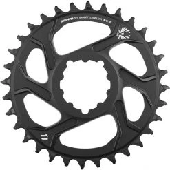 Sram Plateaux X-Sync 2 Plateau Direct Mount Aluminum 12 Vitesses 6mm, Noir