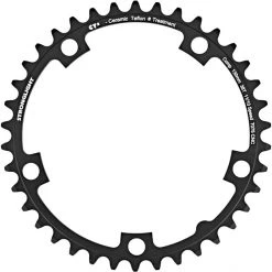 Stronglight Plateaux Type 130 S Plateau 10/11 Vitesses Interne 130BCD, Noir