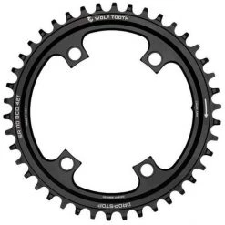 Wolf-tooth Plateaux Plateau Asymétrique BCD SRAM 4 Boulons Ø110mm, Noir