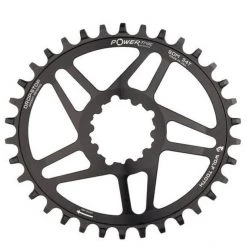 Wolf-tooth Plateaux Plateau Oval DM BB30 SRAM, Noir