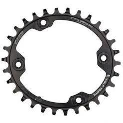 Wolf-tooth Plateaux Plateau Oval 12 Vitesses Ø96mm BCD Shimano XTR M9000/M9020, Noir